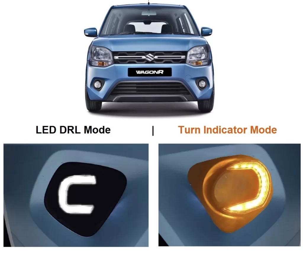 Drl light store for wagon r